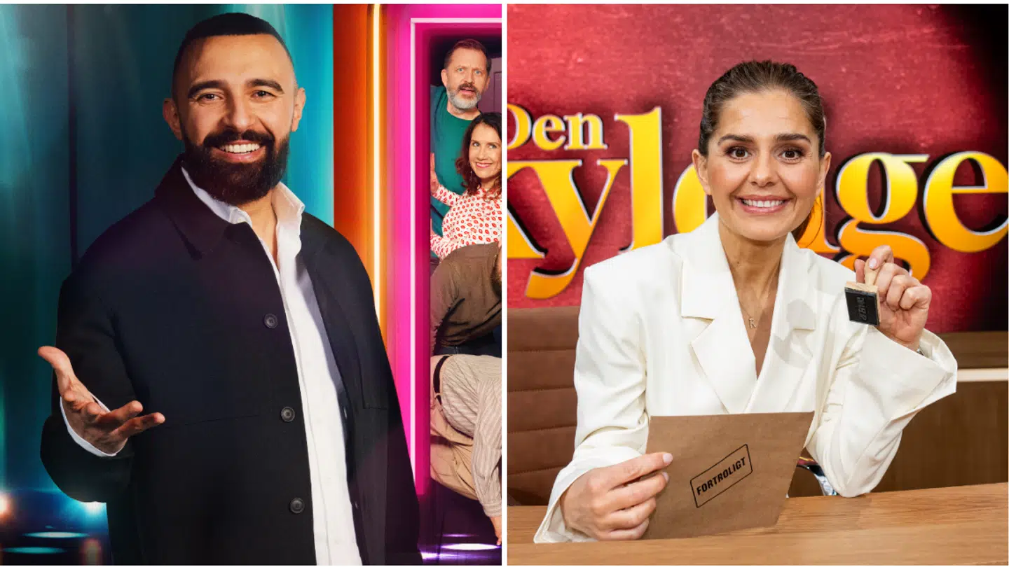 Hadi Ka-Koush er vært på TV 2's 'Ingen panik', mens Stephania Potalivo er vært på DR' 'Den skyldige'.