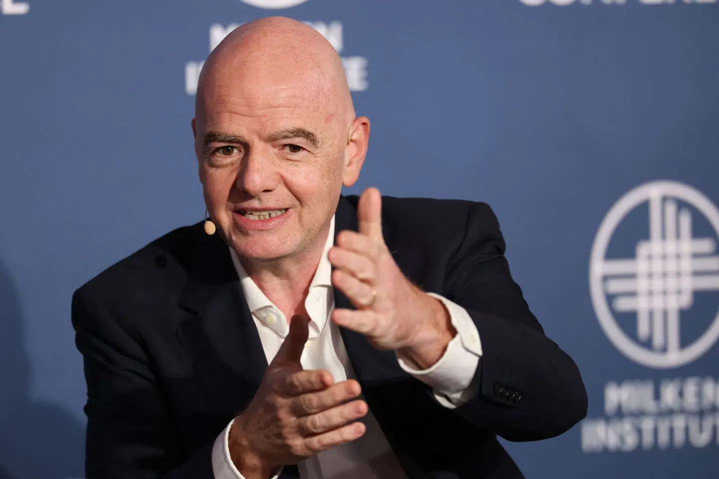 Gianni Infantino sagde senest ved Fifas kongres i Vancouver, at Iran kommer til at deltage ved VM til sommer. (Arkivfoto).