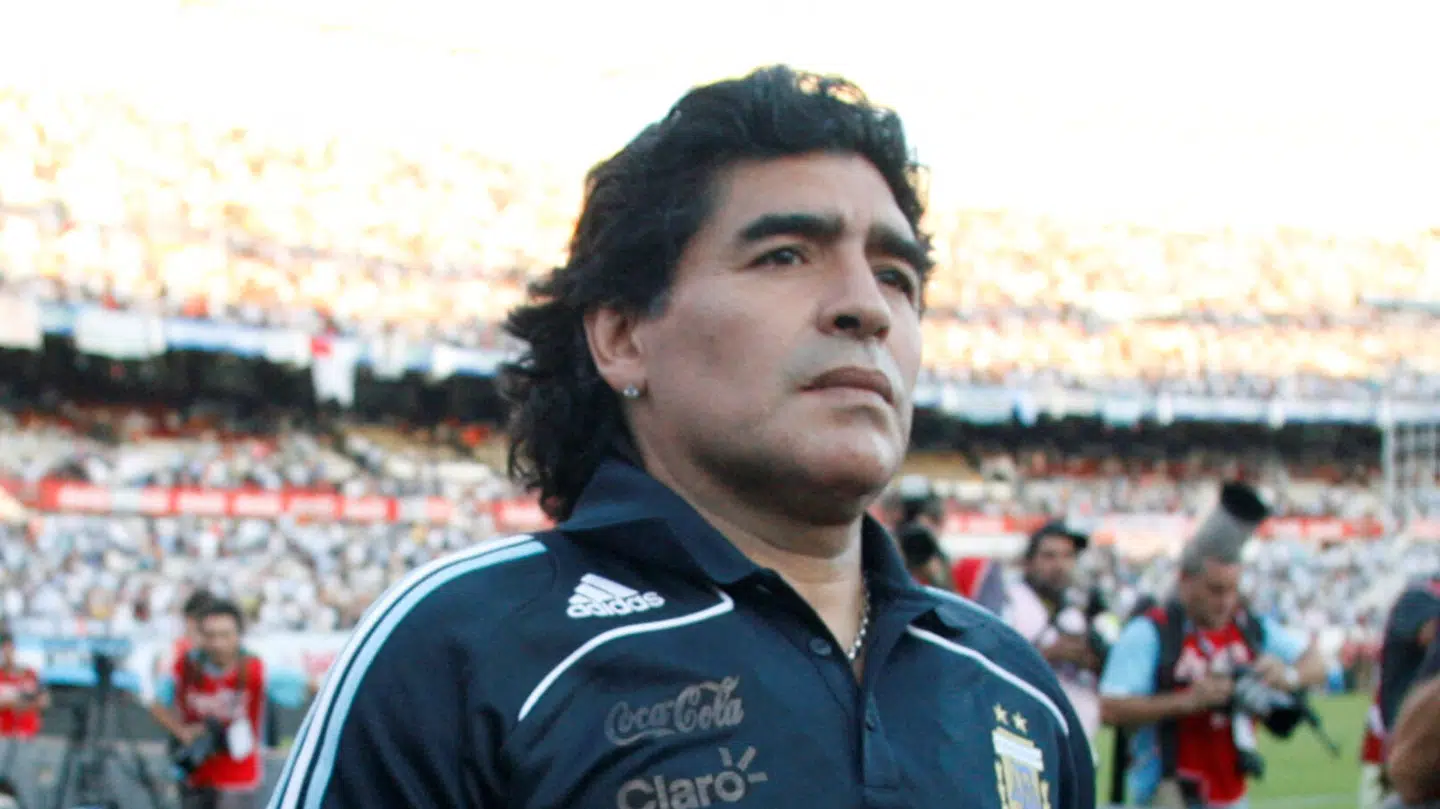 Diego Maradona anses som en af de største fodboldspillere gennem tiden.
