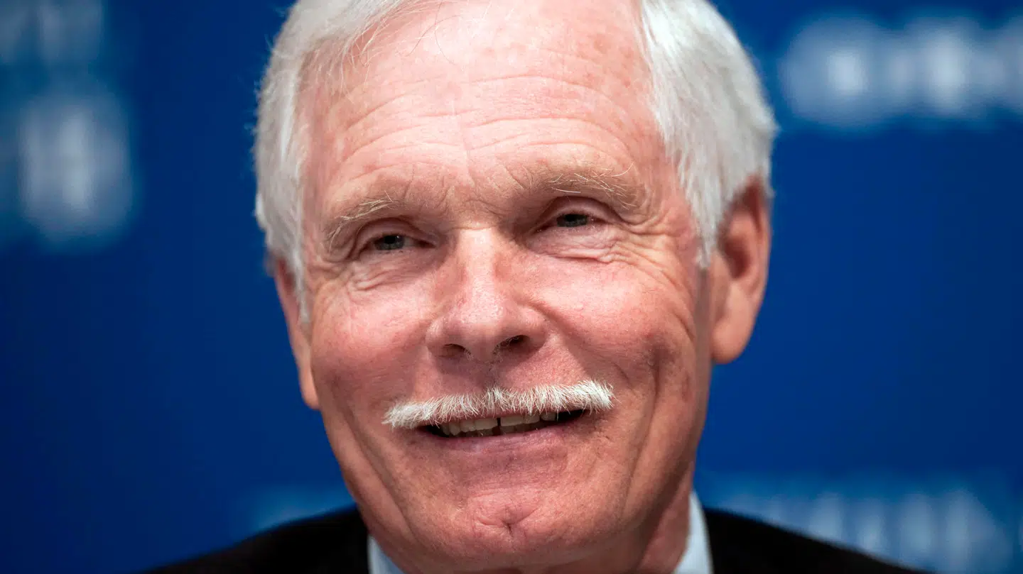 Ted Turner blev 87 år.