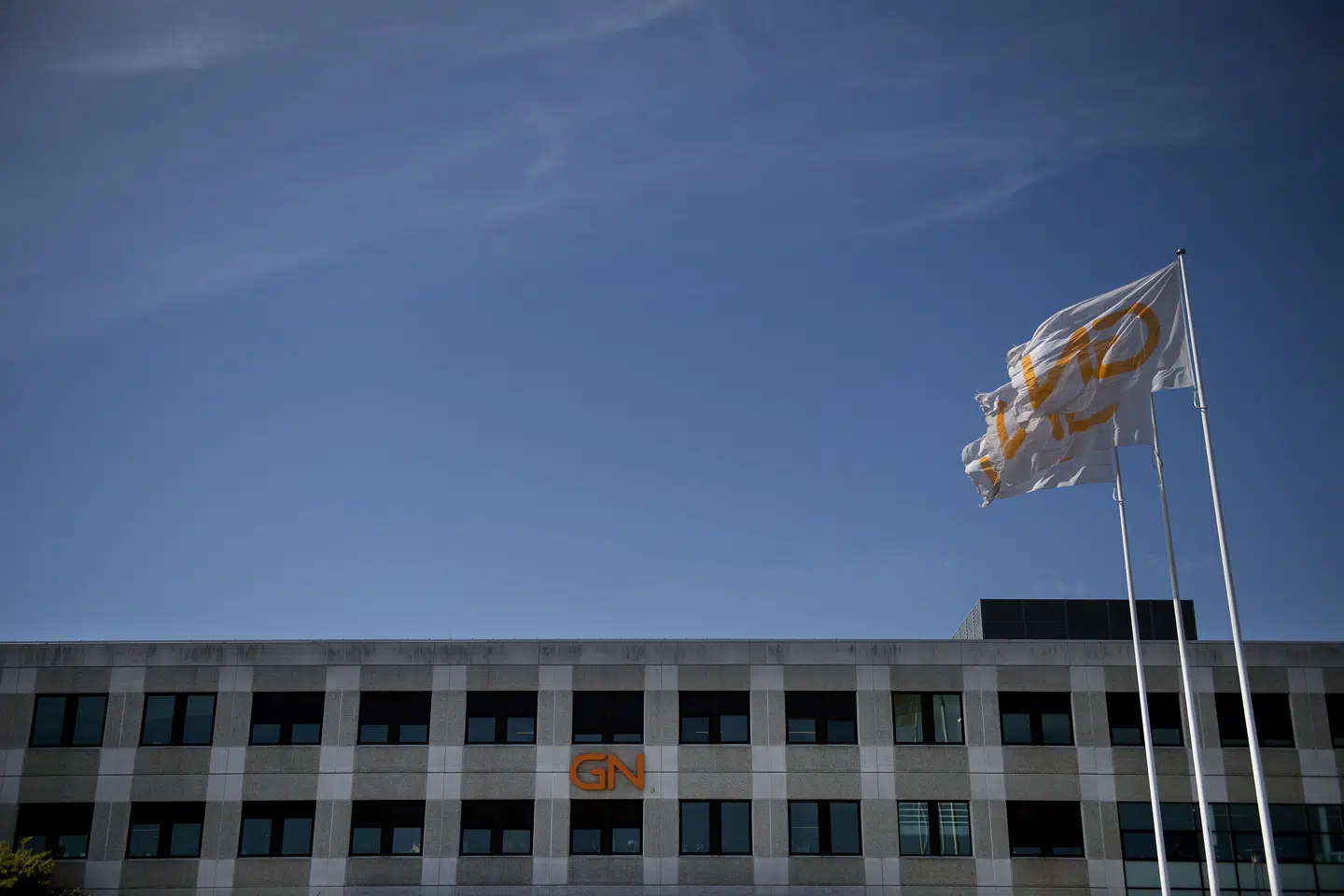 GN Store Nord omsatte i første kvartal for 2,1 milliarder kroner. Selskabet har onsdag aften præsenteret sit første regnskab siden salget af høreapparatsforretningen. (Arkivfoto).