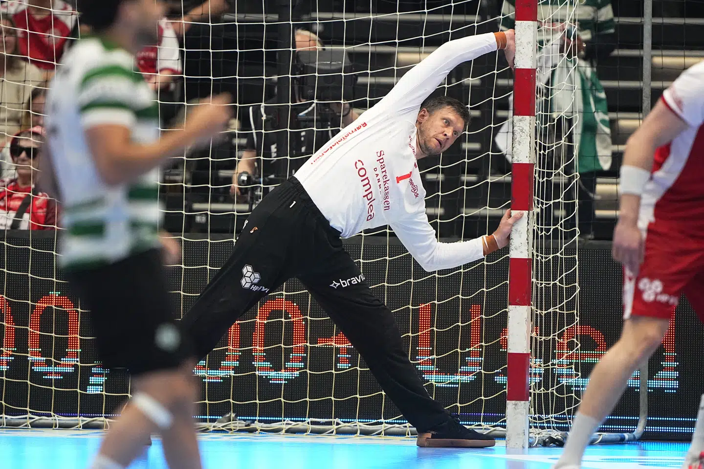 Niklas Landin stod fremragende i Aalborgs mål før pausen, da nordjyderne bookede en plads i Champions Leagues Final 4.