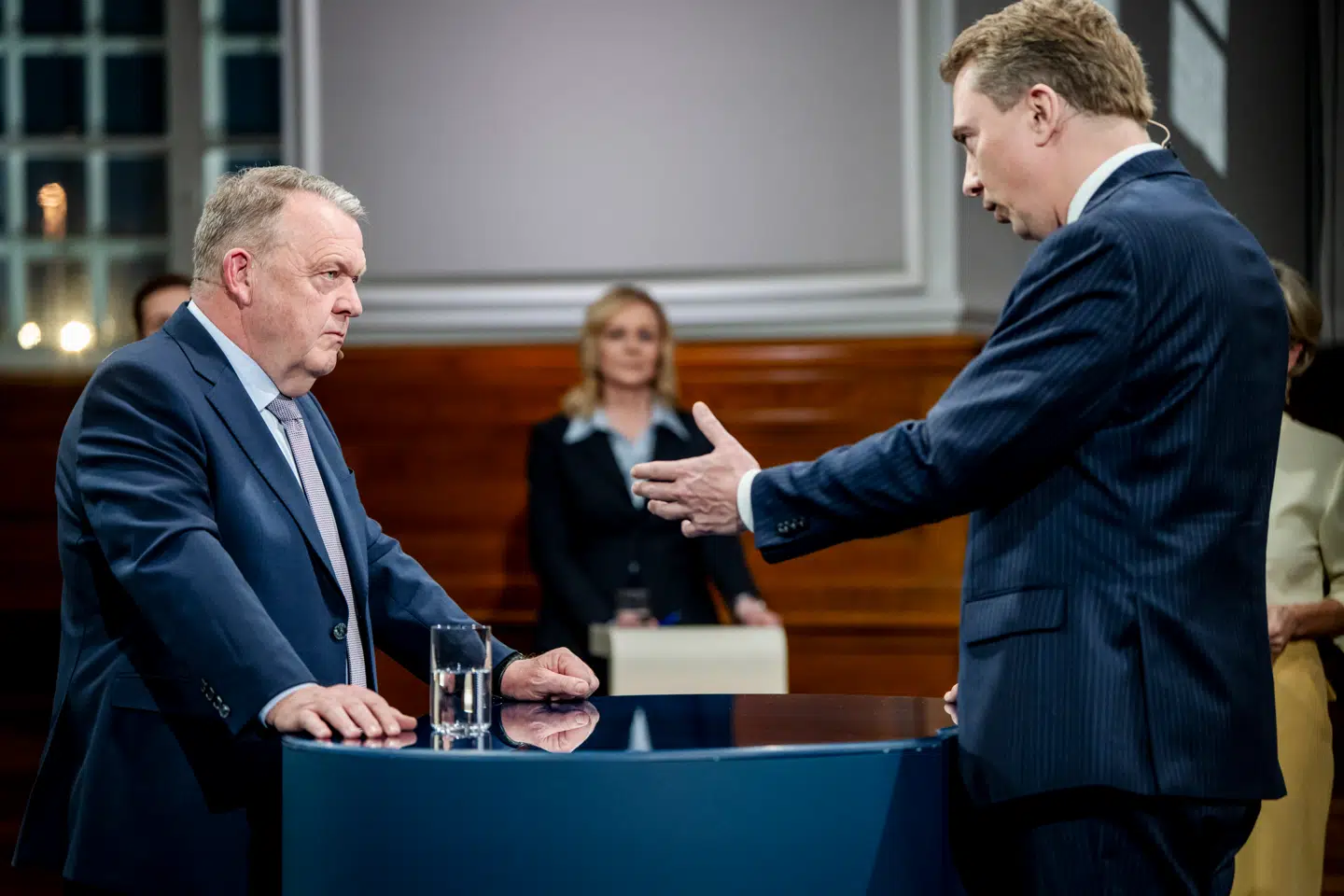 Dansk politiks mest uforsonlige partiledere – Lars Løkke og Morten Messerschmidt.