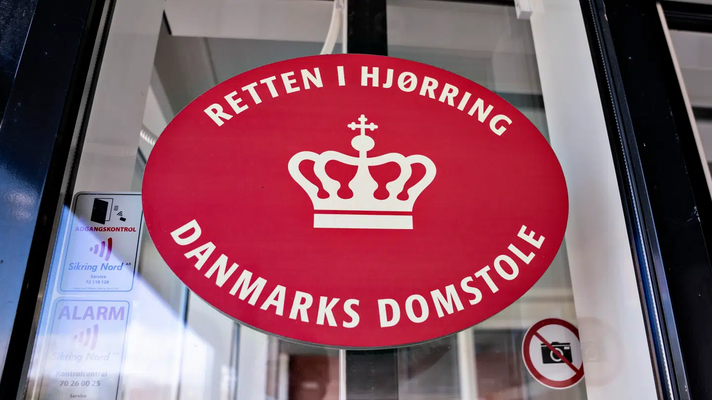 Retten i Hjørring, 23. april 2021.