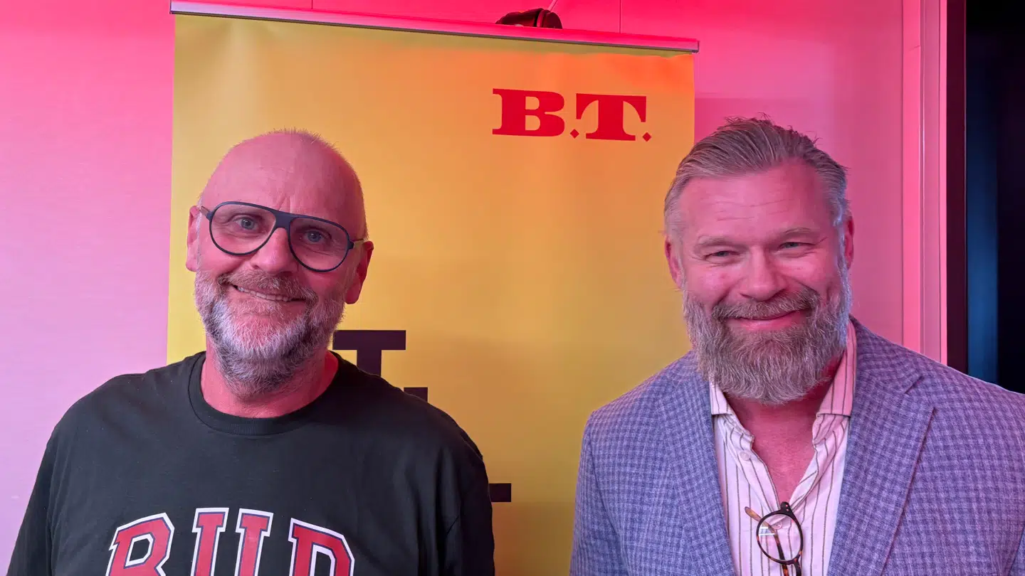 Det var kun Joachim B. Olsen og Henrik Qvortrup, der var i studiet under dagens afsnit af B.T. Valgkamp.