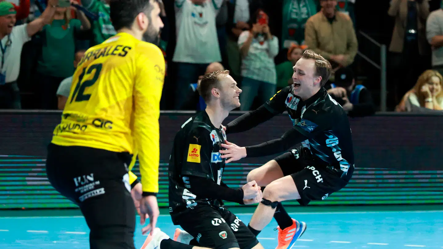 Mathias Gidsel scorede på det afgørende straffekast onsdag aften.
