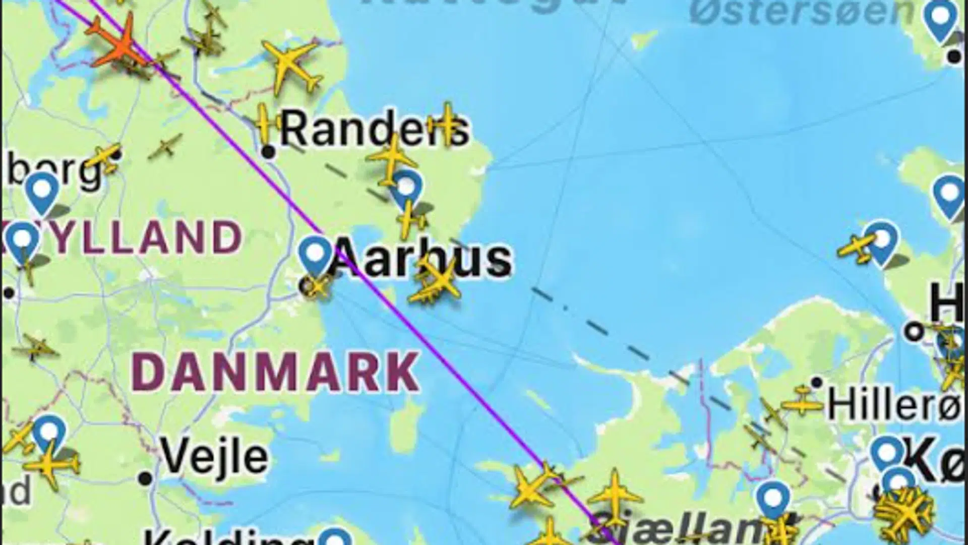 Royal Jordanian-fly nødlander i København efter hændelse om bord — image 5