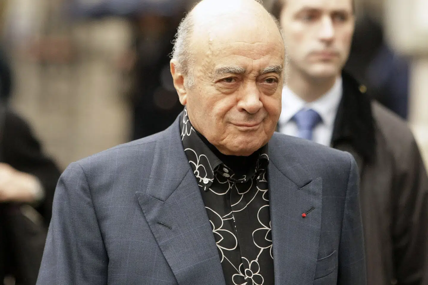 Mohamed Al-Fayeds søn, filmproducenten Dodi al-Fayed, døde i august 1997 i samme bilulykke som den britiske prinsesse Diana. (Arkivfoto)