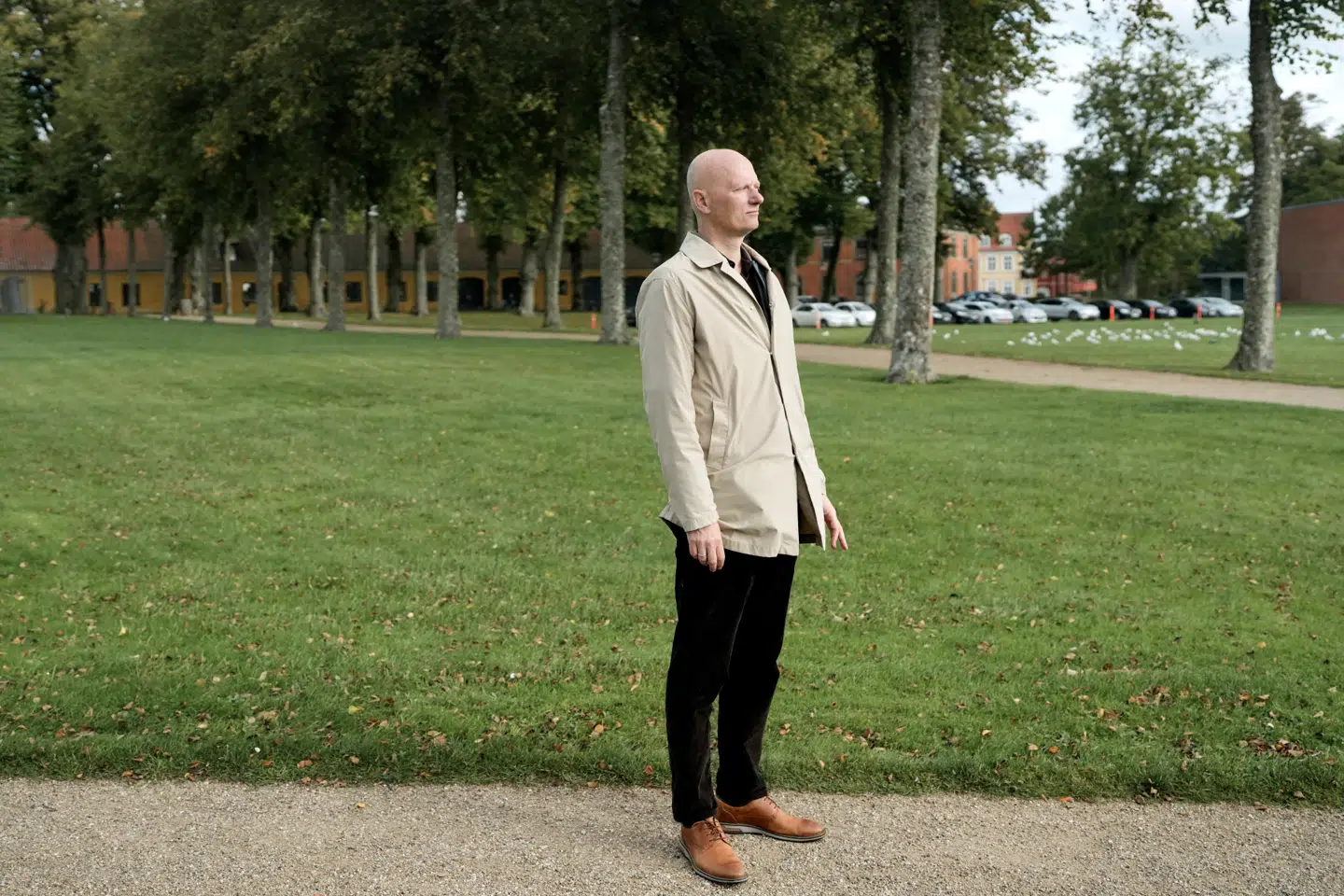 Den danske folkesjæl findes, ifølge Kasper Støvring, forfatter og foredragsholder, også i mørket, lyset, regnen og havet omkring os. Foto: Niels Ahlmann Olesen