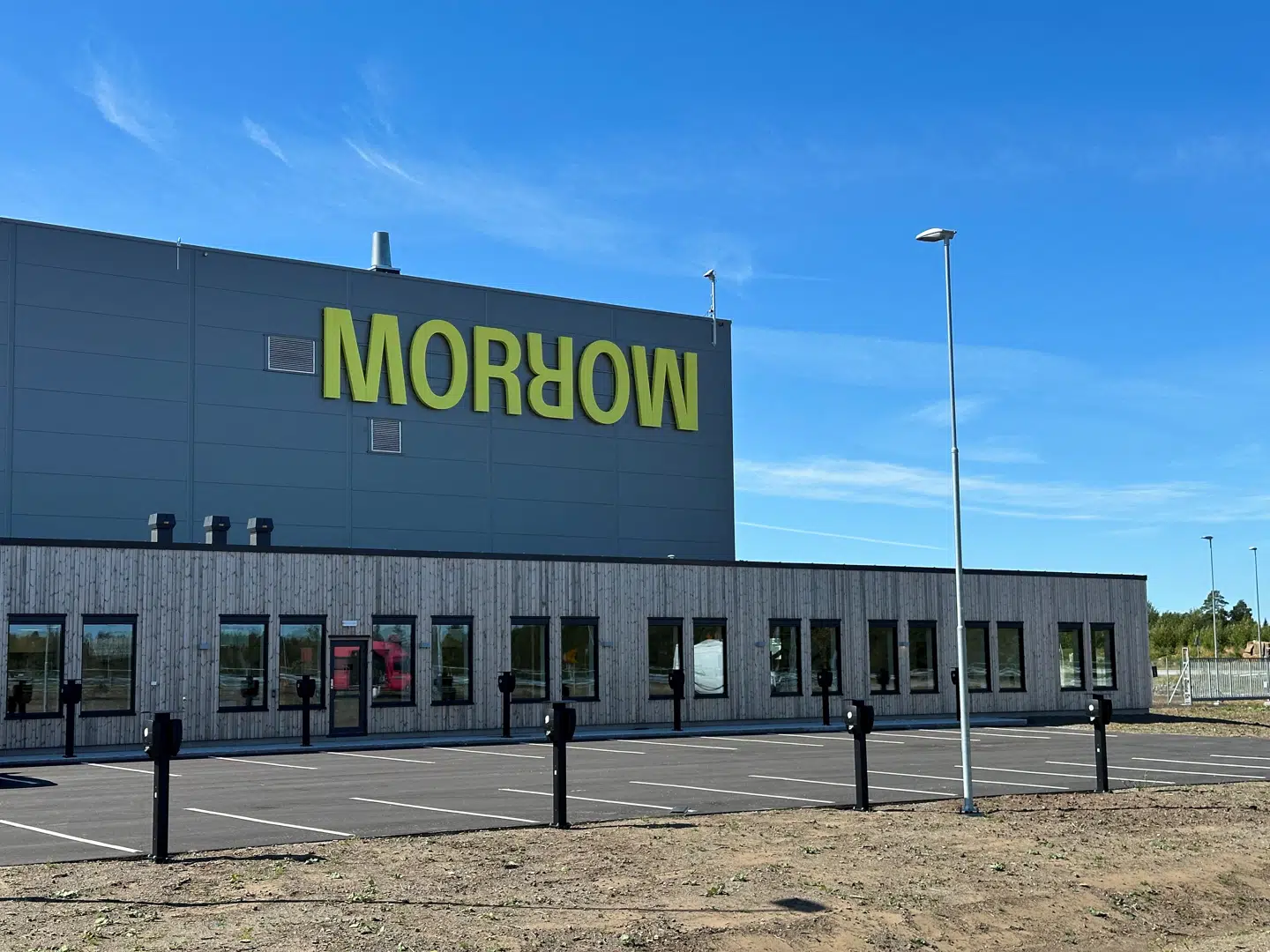 Morrow Batteries har en fabrik i Arendal i Norge.