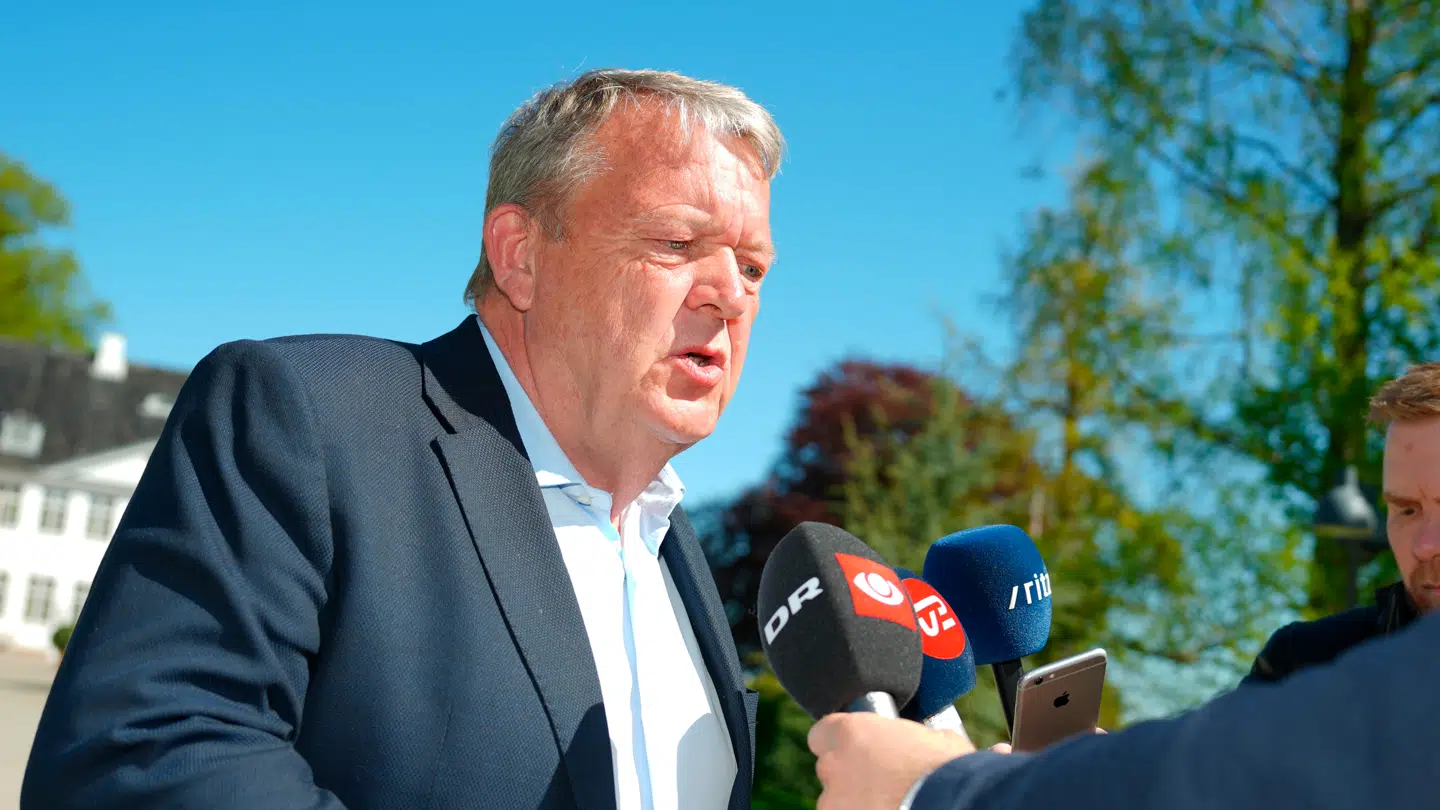 Lars Løkke Rasmussen (M) peger fredag eftermiddag på Troels Lund Poulsen (V) som kongelig undersøger.