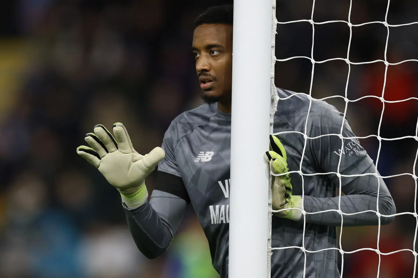 Cardiff veksler en lejeaftale med målmanden Nathan Trott til en permanent kontrakt. (Arkivfoto).