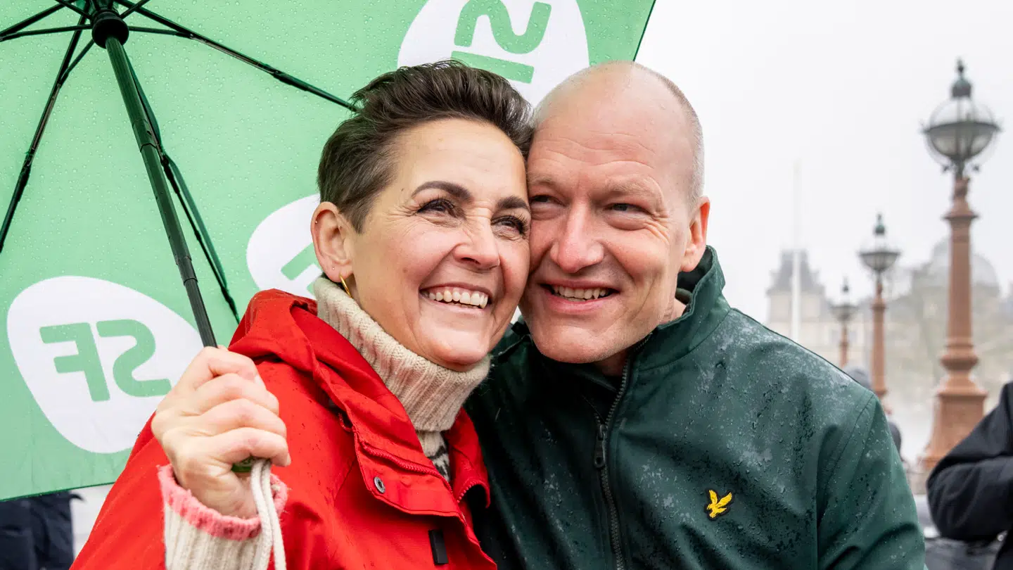 Pia Olsen Dyhr (SF) og Pelle Dragsted (Ø) kan presse Mette Frederiksen (S).