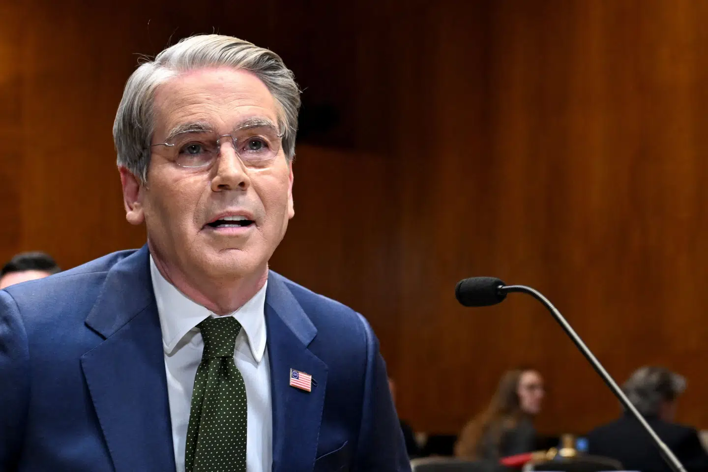 USA's finansminister, Scott Bessent, har annonceret sanktioner mod personer og selskaber, der ifølge USA er med til at understøtte Irans produktion af droner og missiler. (Arkivfoto).