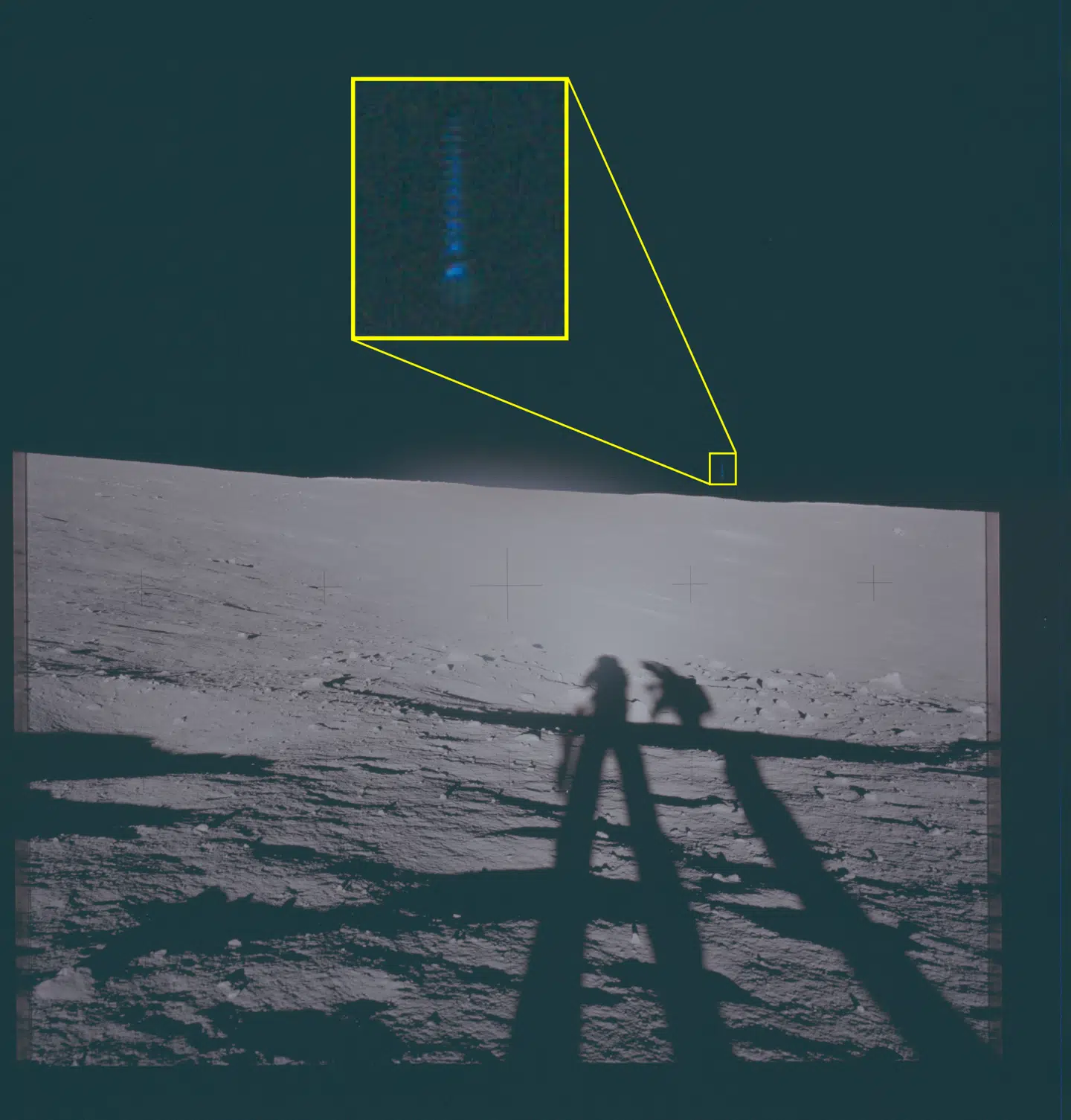 En UAP set fra Månen under Apollo 12-missionen i 1969.