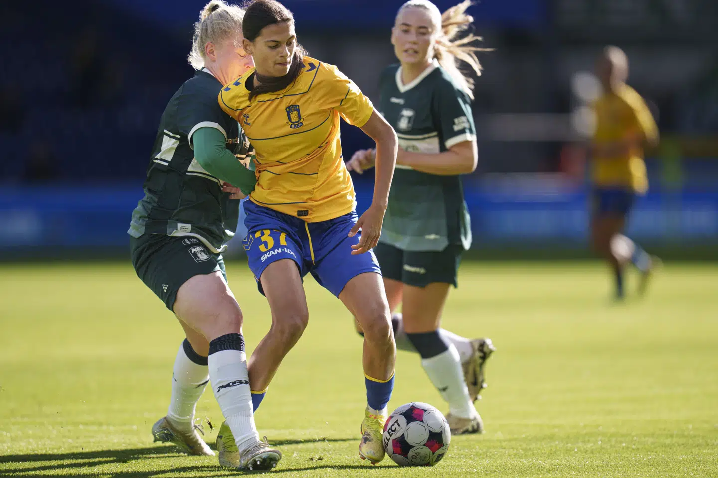 Mila Bischoff har scoret to mål i sæsonen, og de er faldet på de seneste to kampe. (Arkivfoto).