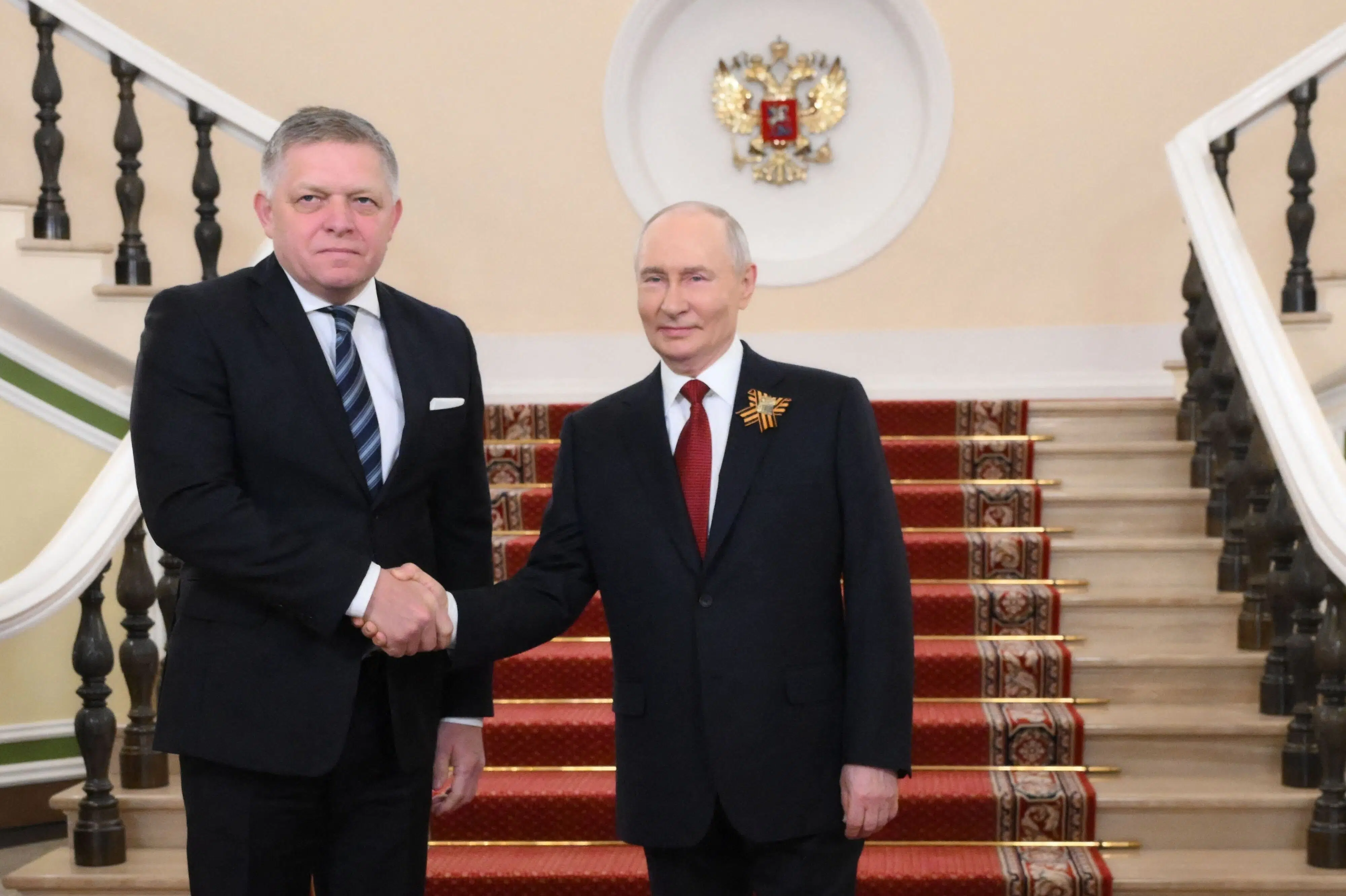 Slovakiets premierminister mødes med Putin på sejrsdag