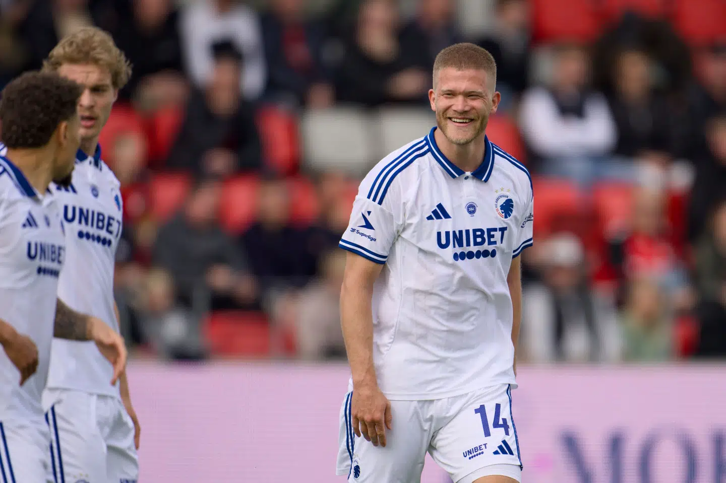 Andreas Cornelius har spillet de seneste seks kampe for FCK, men nu har en ny skade ramt angriberen. (Arkivfoto).