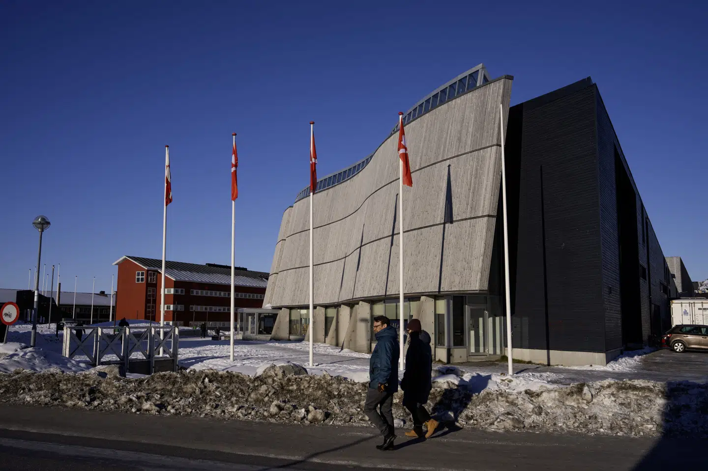 Future Greenland-konferencen skal afholdes i kulturcenteret Katuaq i Nuuk. (Arkivfoto).
