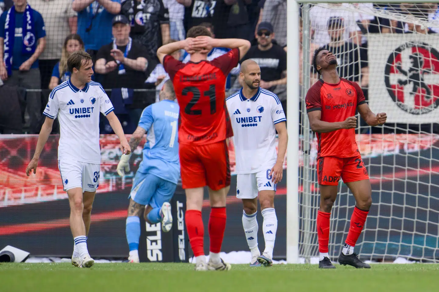 FC Fredericia misbrugte mange chancer og måtte nøjes med 3-3 mod FC København i sidste weekend. (Arkivfoto).