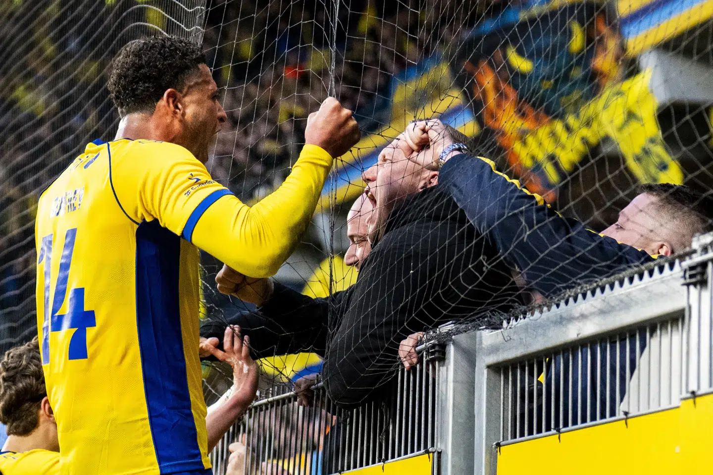 Brøndbys forsvarsspiller Ben Godfrey har måske spillet sin sidste kampe for klubben. Han står til at vende retur til Atalanta efter endt lejeophold i Brøndby. (Arkivfoto).
