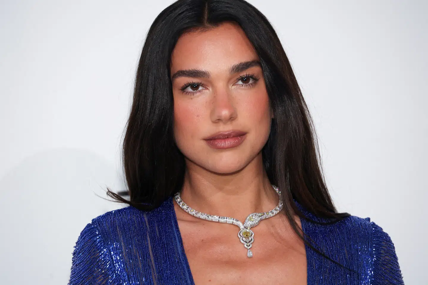 Den britiske sanger Dua Lipa kræver 15 millioner dollar fra Samsung Electronics, fordi techgiganten har brugt et billede af hende i sin markedsføring. (Arkivfoto).