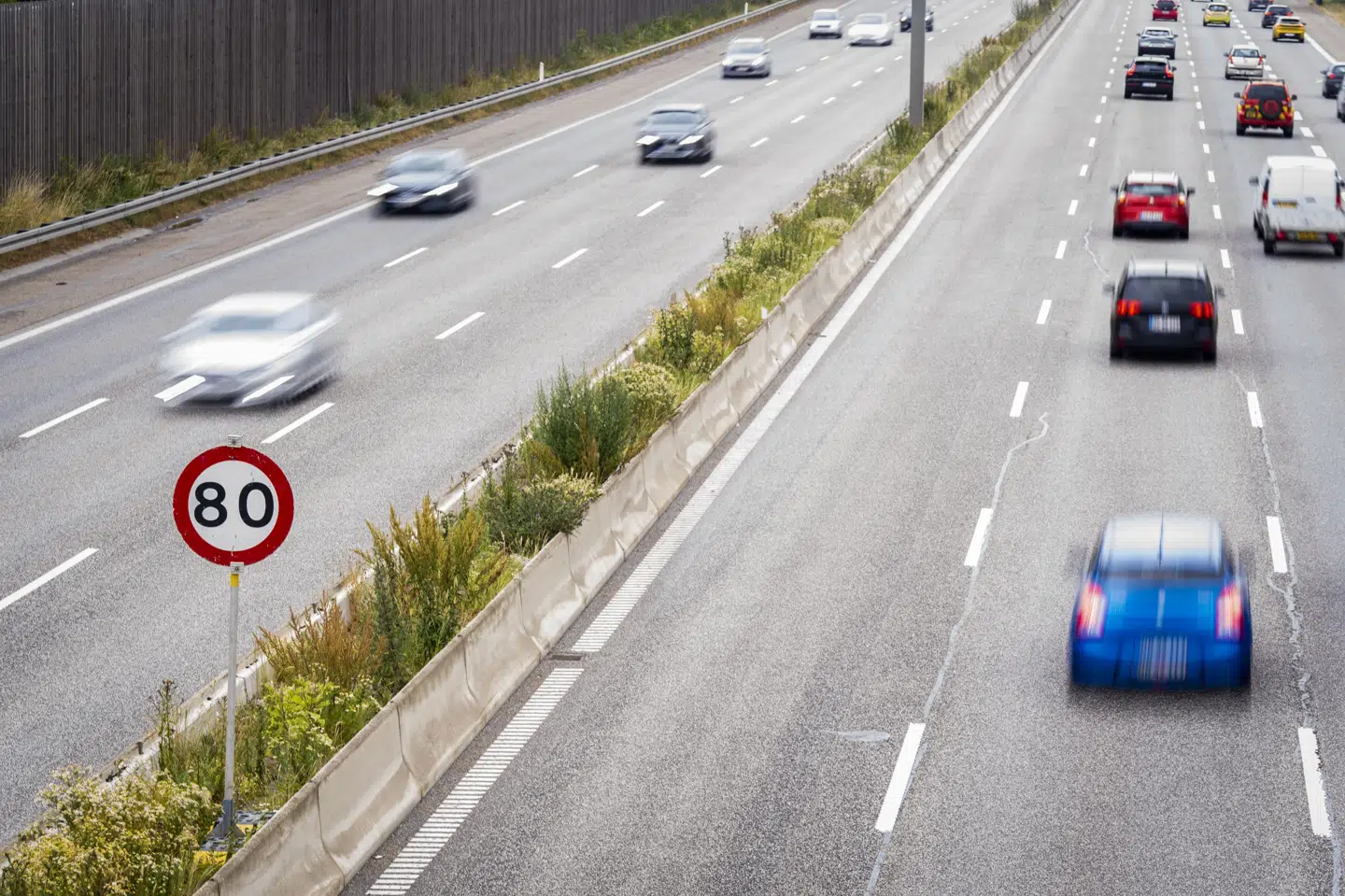 Vejdirektoratet vurderer, at der er størst risiko for tæt trafik onsdag, torsdag og søndag. (Arkivfoto).