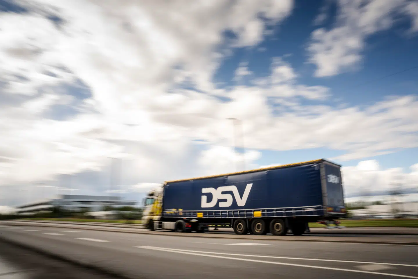 Transportfirmaet DSV i Hedehusene, torsdag den 12. september 2024. DSV er en global transport- og logistikvirksomhed.