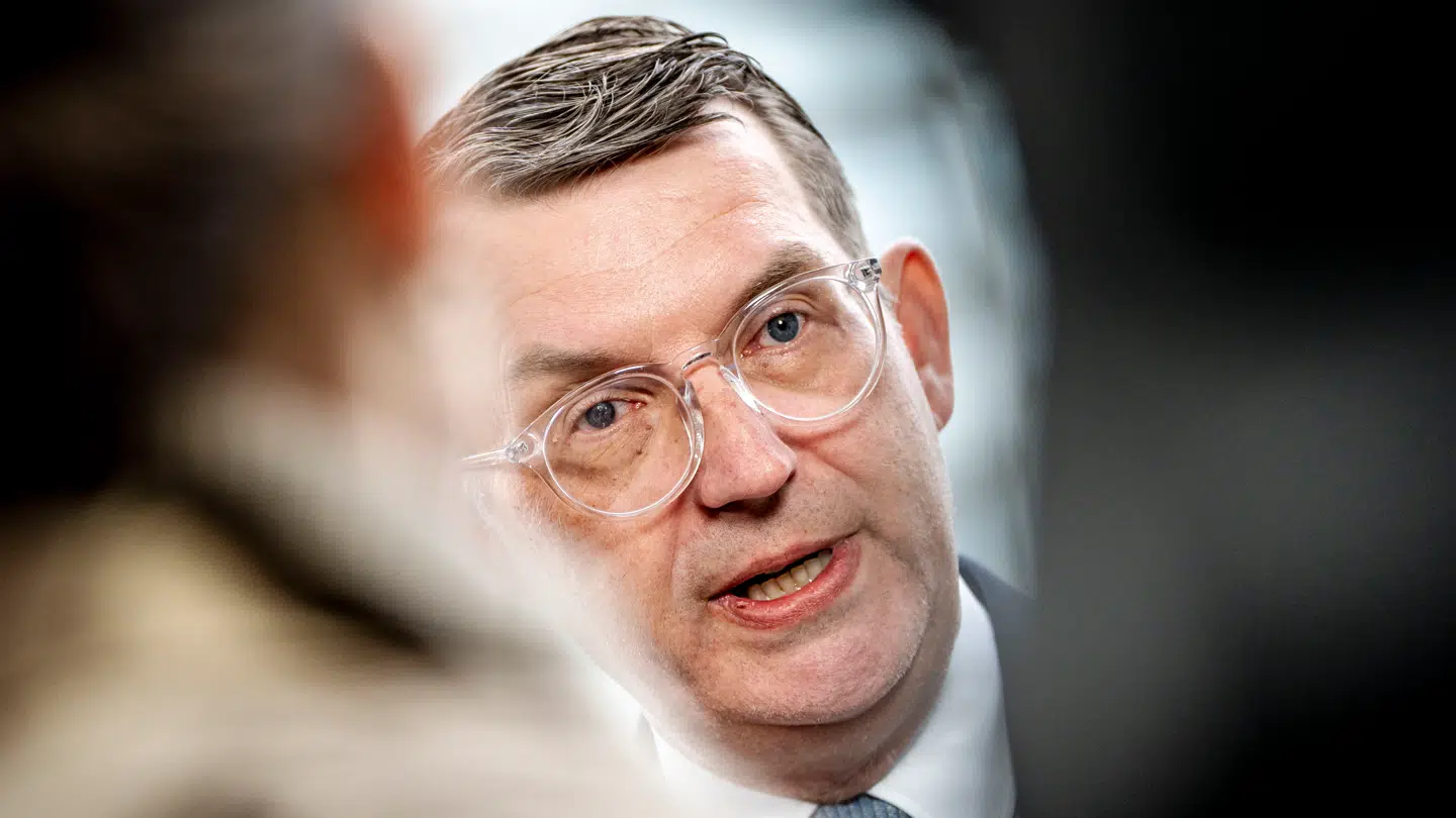 Kongelig undersøger Troels Lund Poulsen (V) indleder regeringsforhandlinger med alle Folketingets partier samt de nordatlantiske medlemmer i København mandag den 11. maj 2026. Foto: Mads Claus Rasmussen/Ritzau Scanpix)