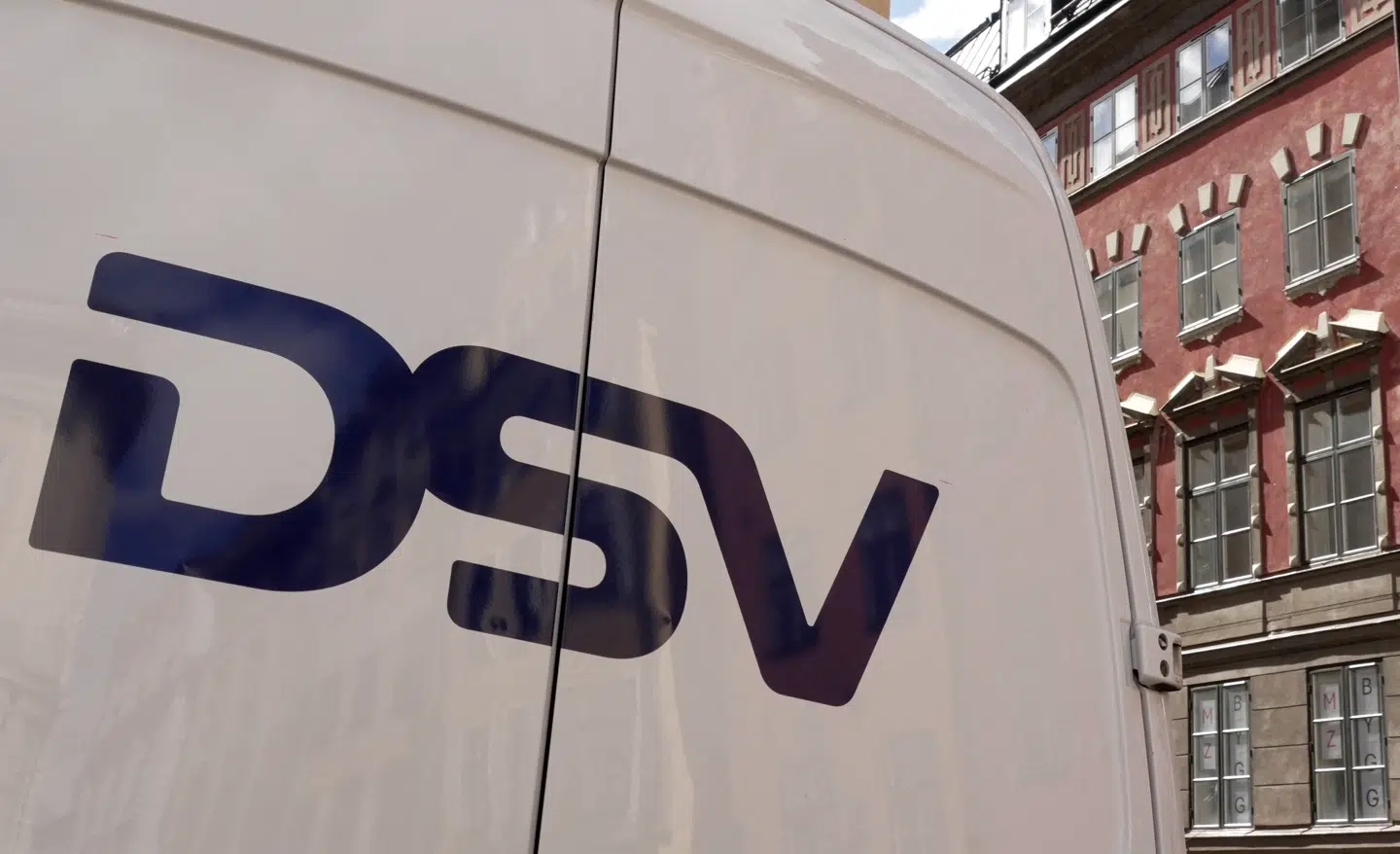 DSV-aktien stiger lige nu.