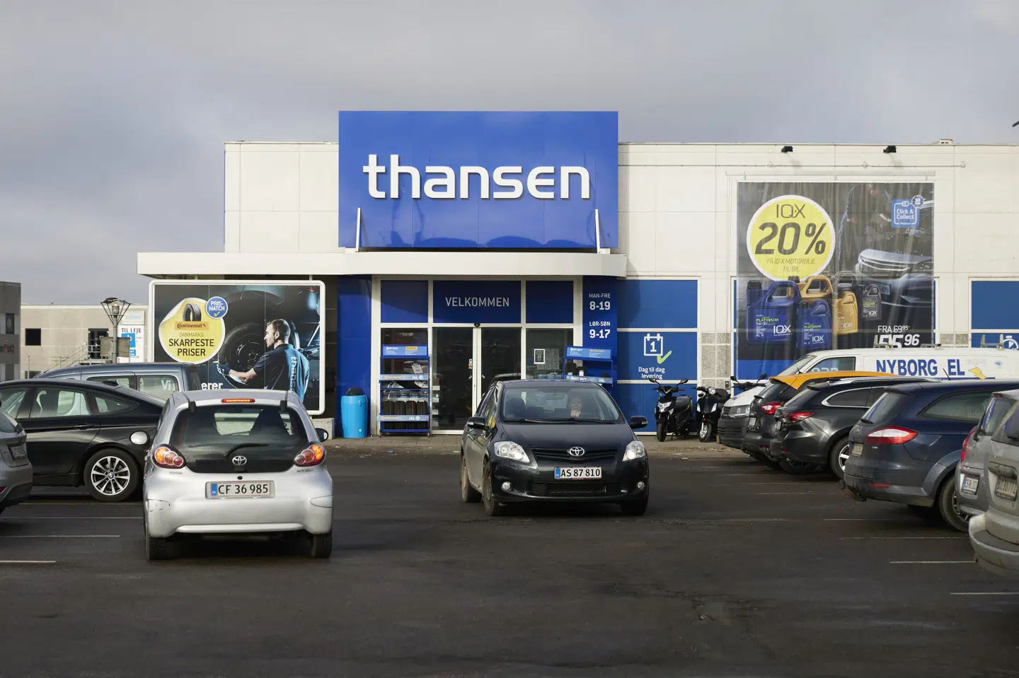 Thansen driver 172 butikker, heraf 86 i Danmark, 53 i Norge og 33 i Sverige. (Arkivfoto).