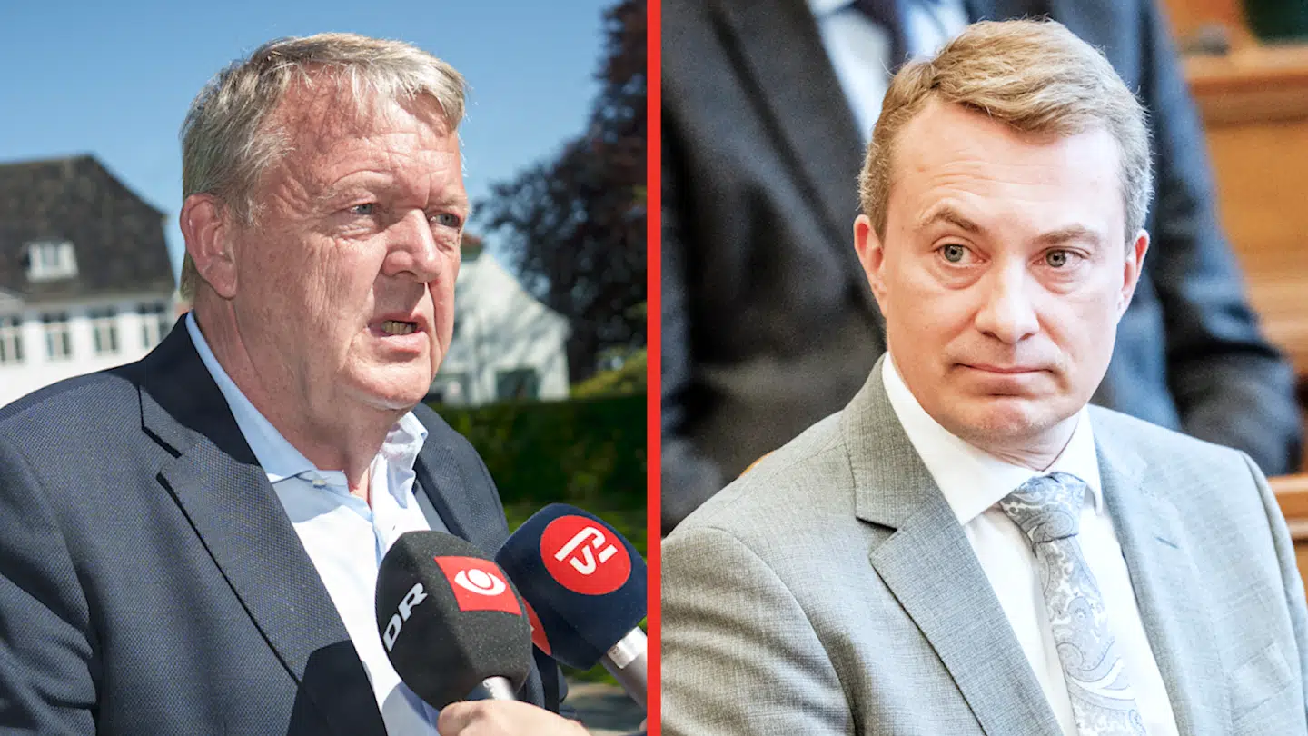 Det er svært at komme på to større politiske modstandere end Morten Messerschmidt og Lars Løkke Rasmussen.