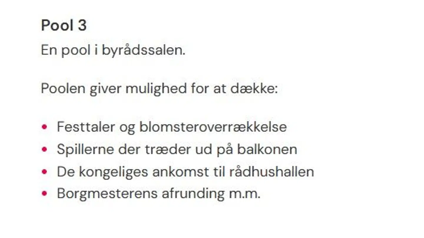 En del af programmet så således ud.