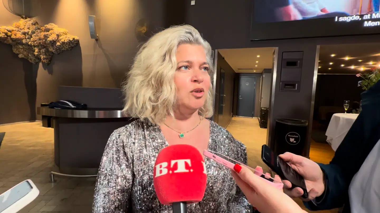 B.T. møder Sara Bro på den røde løber mandag i Imperial til premieren på filmen 'HJEM'. Foto: Emilie Maja Jeppesen