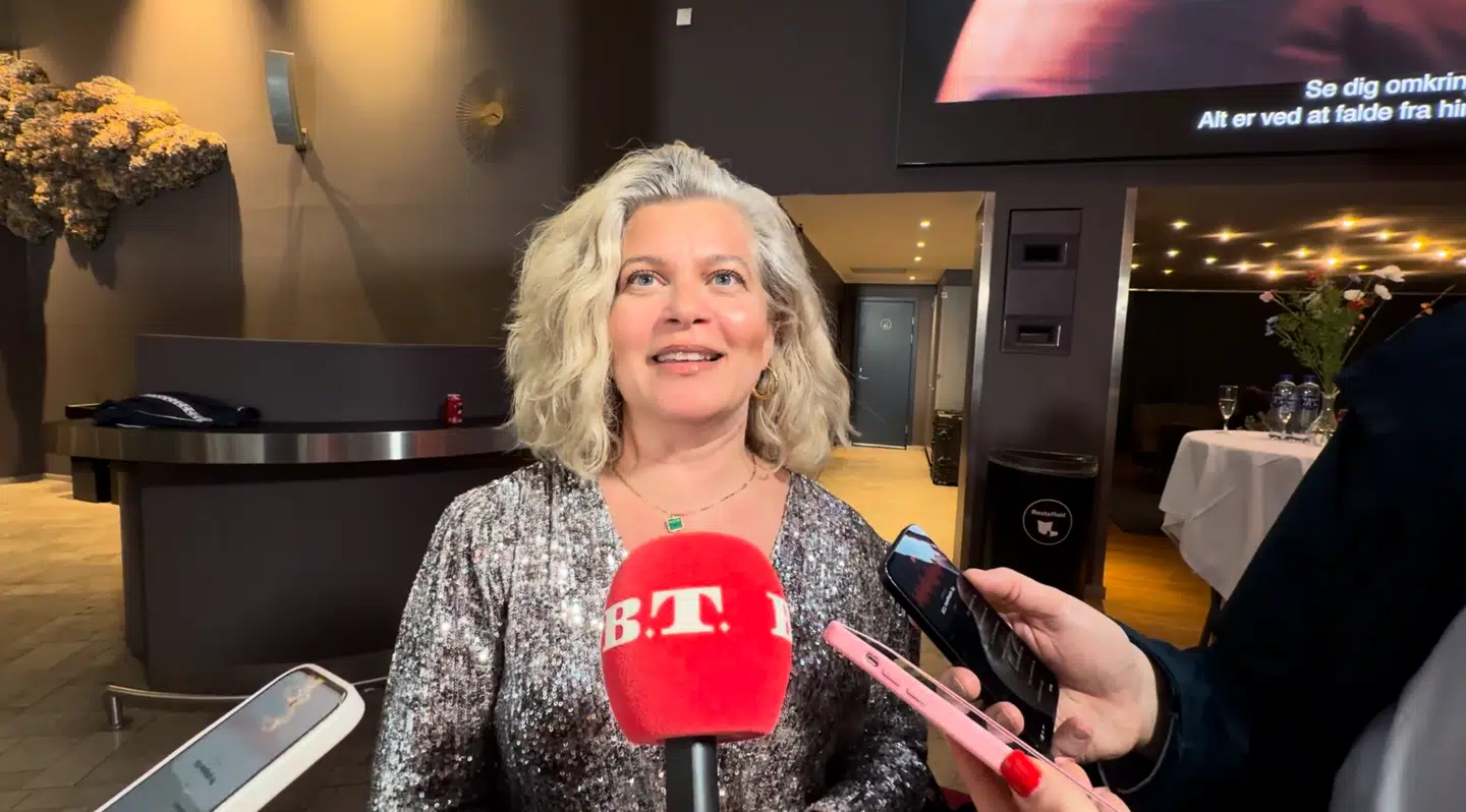 B.T. møder Sara Bro på den røde løber mandag i Imperial til premieren på filmen 'HJEM'. Foto: Emilie Maja Jeppesen