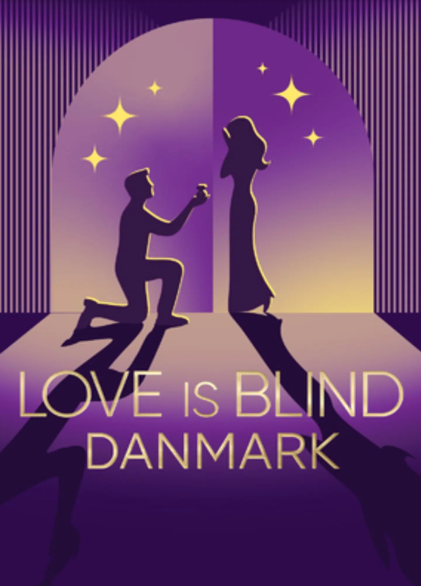 Sådan præsenteres den danske version af 'Love is Blind' af Netflix.