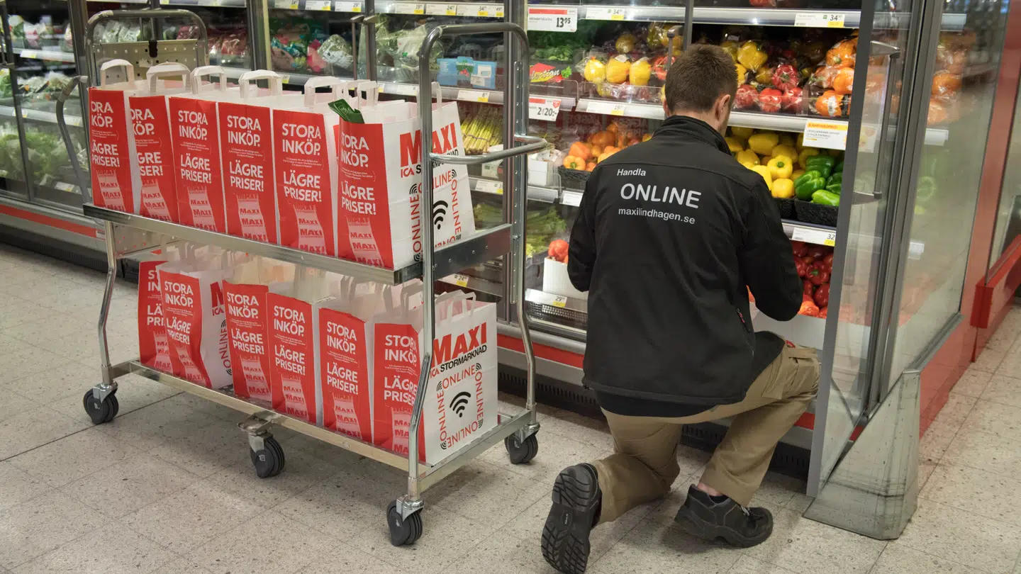 Det er blevet væsentlig billigere at besøg et svensk supermarked.