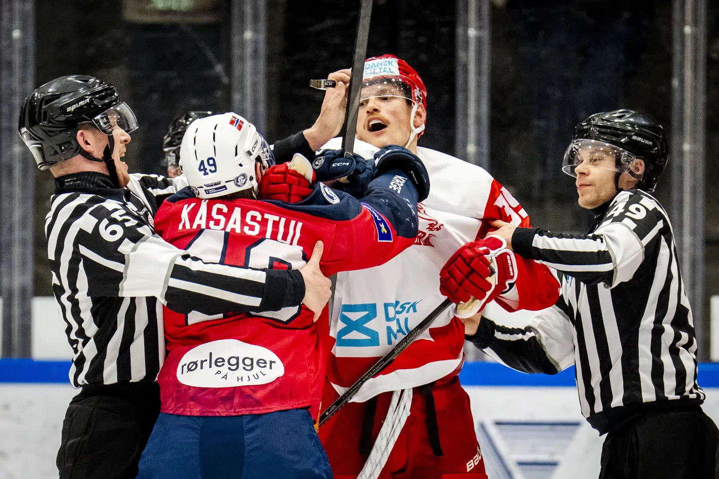 Jacob Schmidt-Svejstrup er kommet med i Danmarks trup til ishockey-VM. (Arkivfoto).