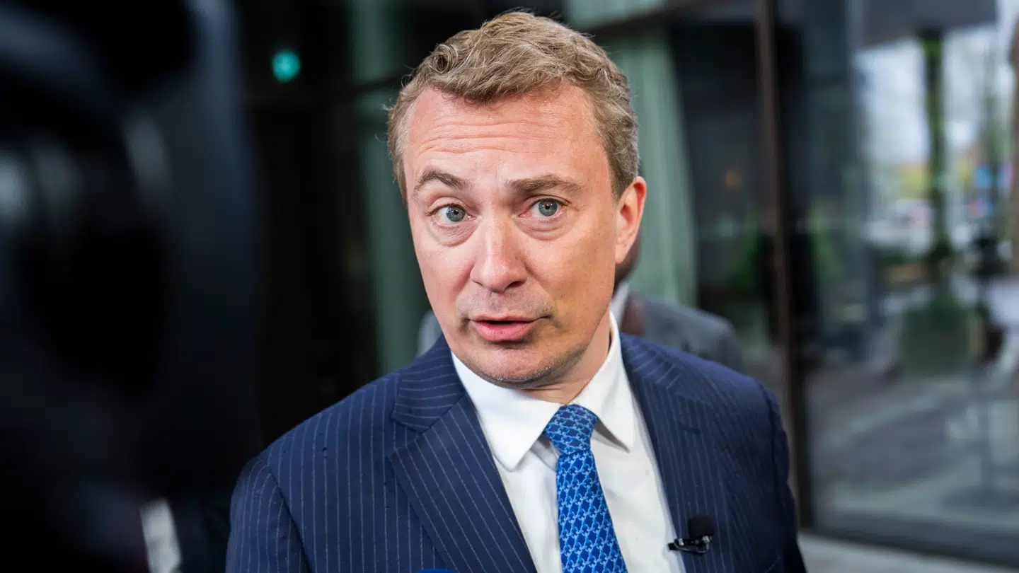Her ses formanden for Dansk Folkeparti, Morten Messerschmidt.