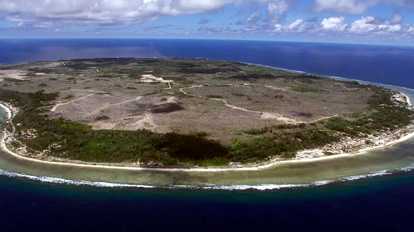 ARKIVFOTO. Der bor knap 12.000 på øen Nauru ifølge estimater fra 2020.