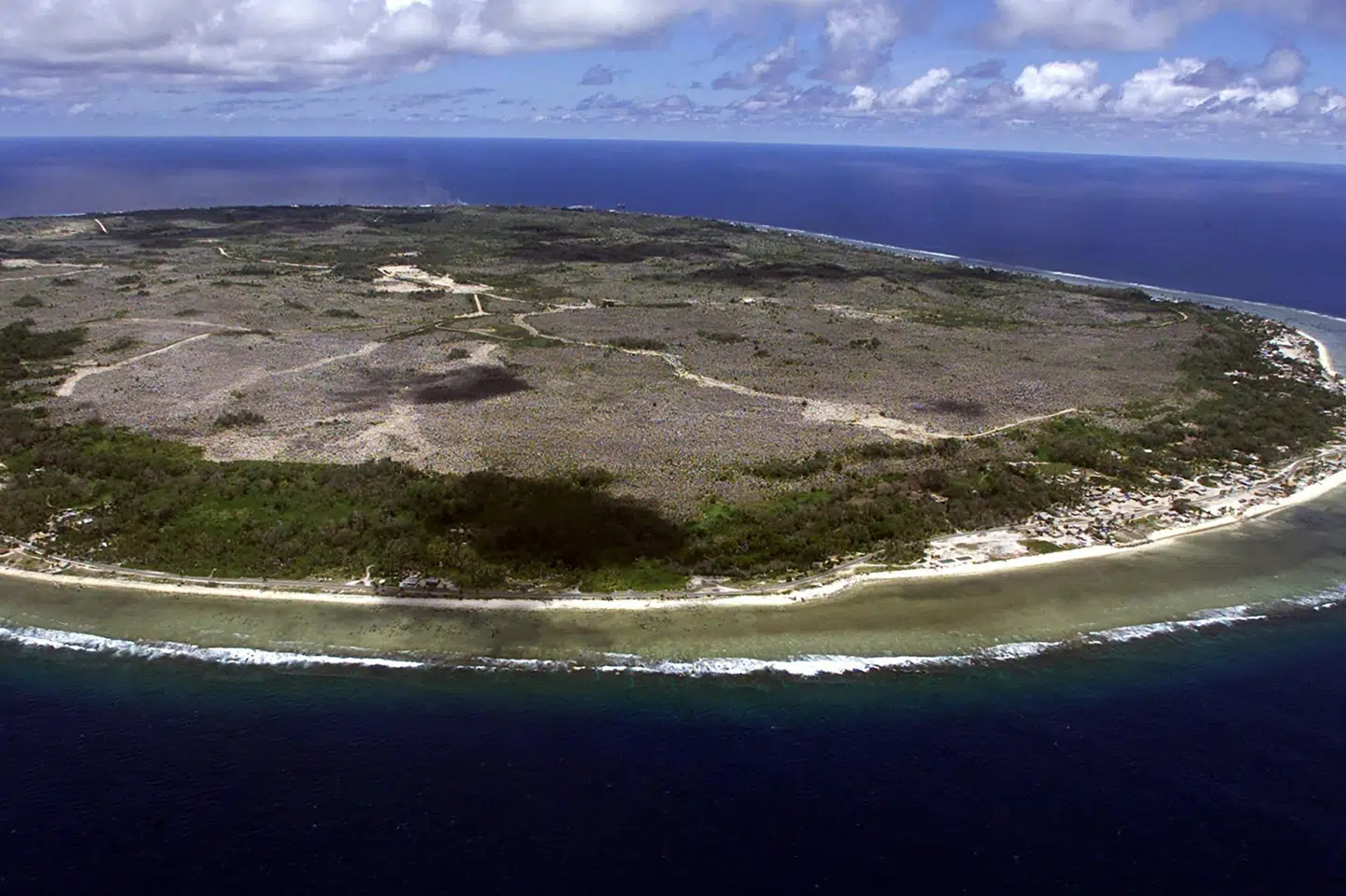 Der bor knap 12.000 indbyggere på øen Nauru ifølge estimater fra 2020. (Arkivfoto).
