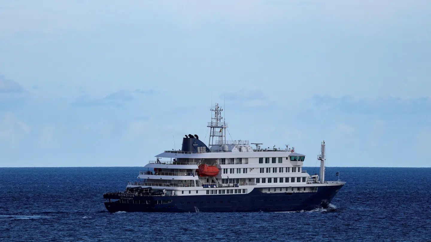 Det virusramte krydstogtskibet MV Hondius måtte stoppe togten før tid.