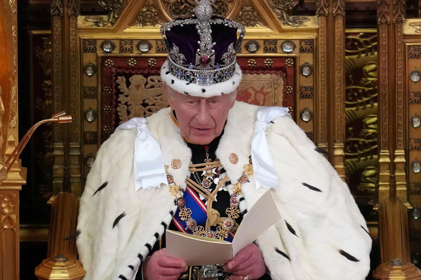 Kong Charles fremlagde onsdag regeringsprogrammet, mens de britiske medier var præget af historier om formandskamp i Labour.