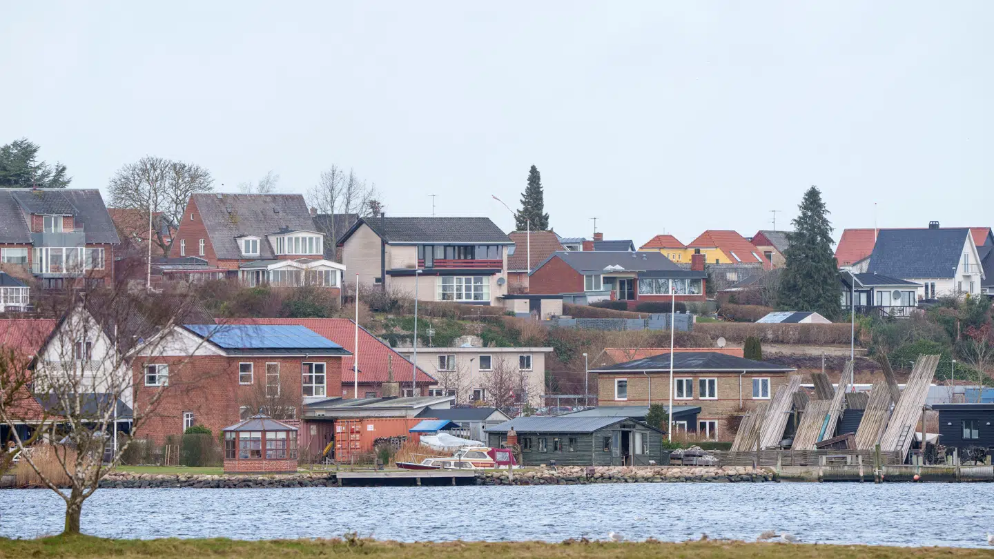 Boligområde i Mariager.