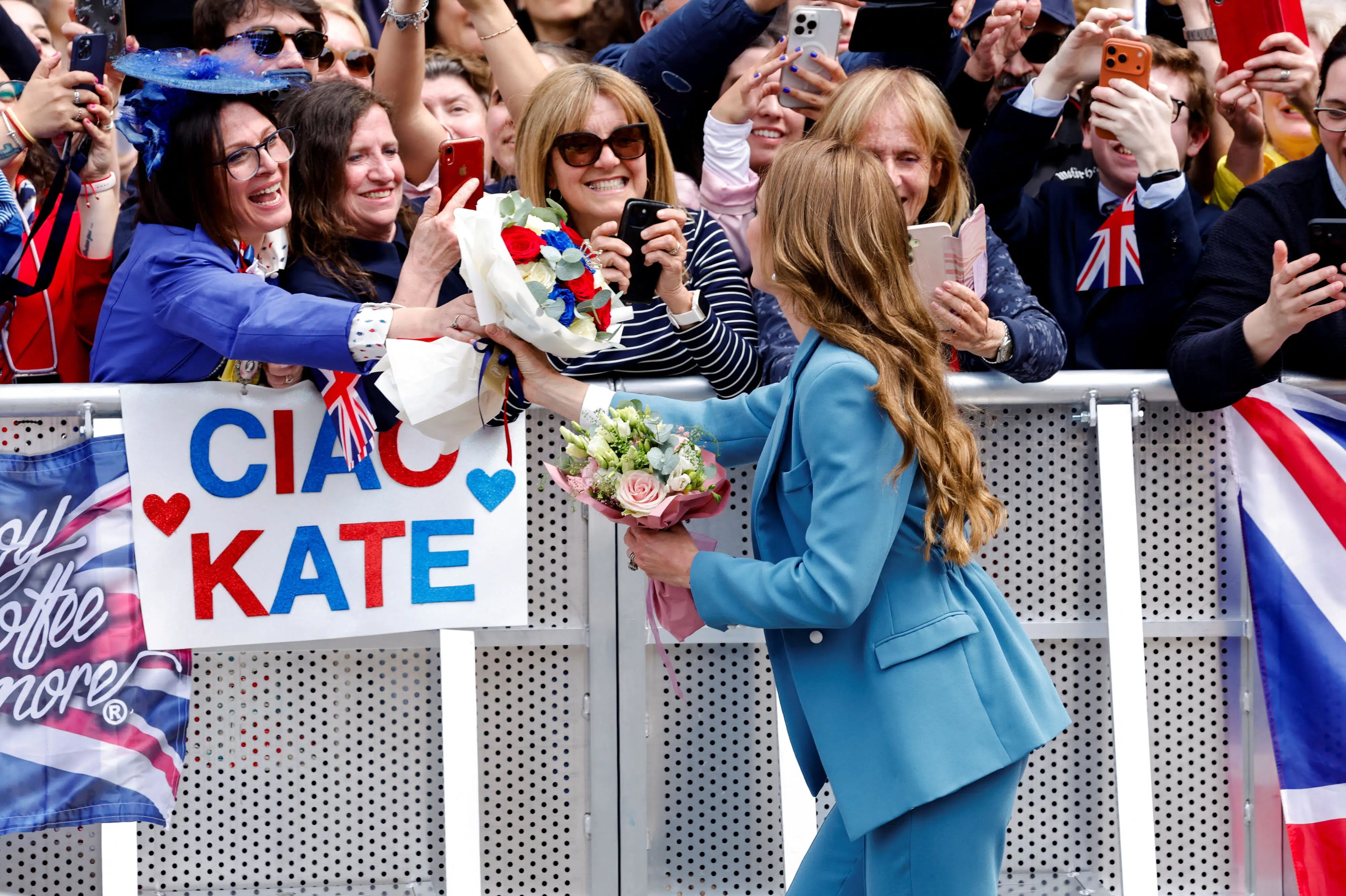 Prinsesse Catherine er på første officielle rejse efter kræftforløb