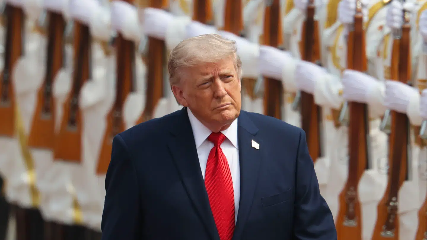 Mens Trump er på besøg i Kina, afslører den amerikanske præsidents kontorchef hemmeligt brev.