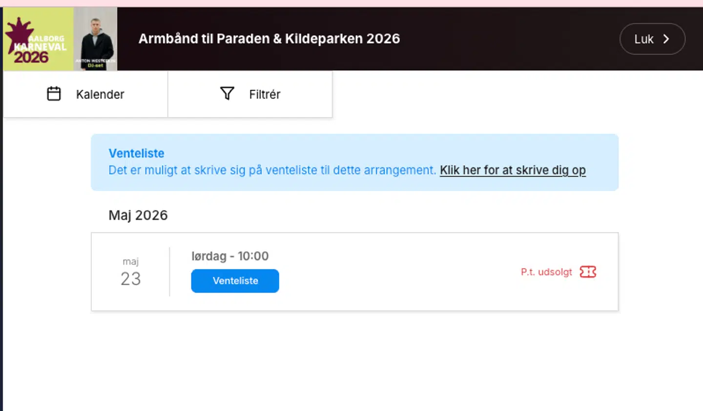 Der er blevet »historisk hurtigt udsolgt« til årets Aalborg Karneval. Foto: PR