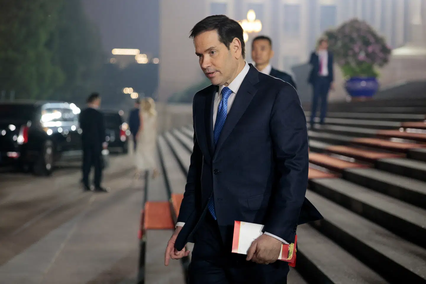 USAs udenrigsminister, Marco Rubio, var en central figur under besøget i Beijing. Men i virkeligheden burde han slet ikke være der.