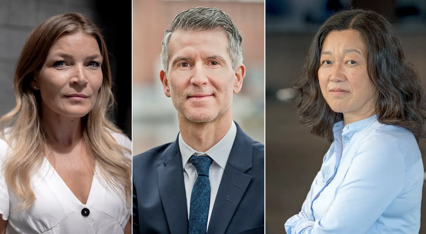 Der er nok at vælge imellem, når snakken falder på de farer, der lurer på aktiemarkedet. Her deler Josephine Cetti, Frederik Engholm og Tine Choi Danielsen, der hver især er chefstrateg i henholdsvis Nordea, Nykredit og PFA, deres største bekymringer lige nu.