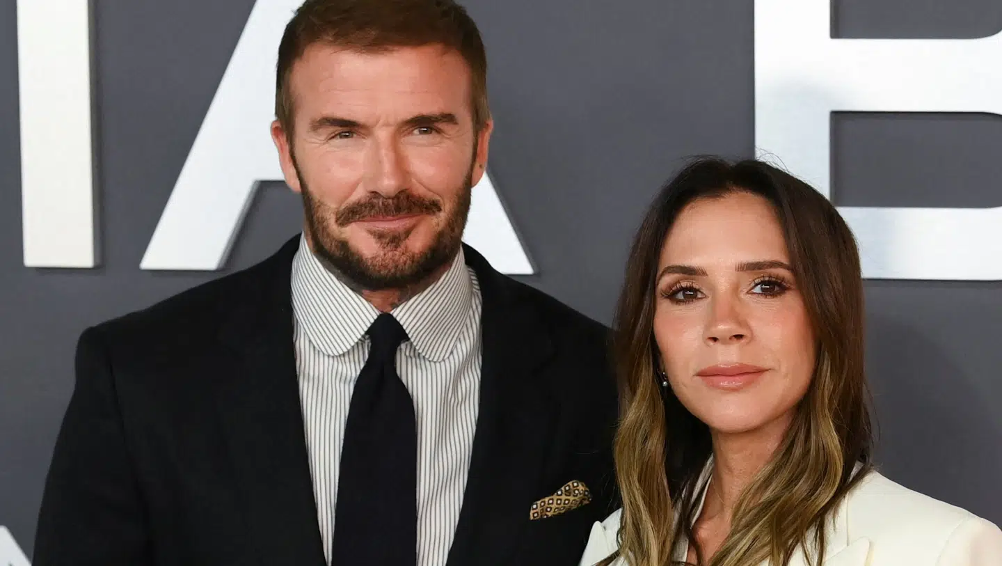 Victoria og David Beckham under lanceringen af Netflix-dokumentaren 'Victoria Beckham' i 2025.